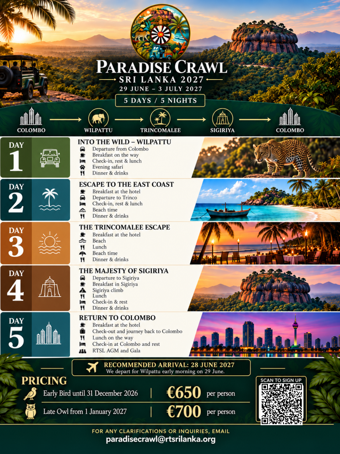 Cropped Paradise Crawl event flyer — click to view the full original